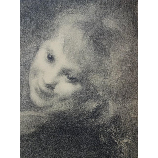 Armand Berton, Laughing, Lithograph For Sale - Image 4 of 6