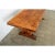 French 19th Century Solid Oak Trestle Table For Sale In Baton Rouge - Image 6 of 12