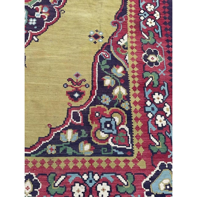 Large Vintage Transylvanian Kilim Rug, 1970s For Sale - Image 6 of 17