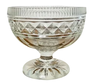 Victorian Cut Glass Bowl, 1880