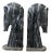 Mid-Century Italian Black White Marble Horse Head Decorative Bookends-A Pair For Sale