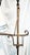 1930s Metal FLoor Lamps, a Pair For Sale - Image 4 of 5