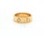 Mid 20th Century Mid 20th Century Cartier Love 3 Diamond 18k Yellow Gold 5.5mm Band Ring Size 6 w/Paper For Sale - Image 5 of 7