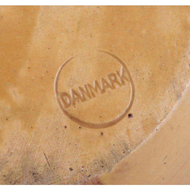 Brown Ceramic Vase with Two Handles from Kähler, Denmark, 1930s For Sale - Image 8 of 9