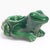 Vintage French Green Frog Ashtray Catchall Dijon For Sale - Image 4 of 12