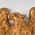 Large Antique Federal Eagle Convex Mirror Giltwood Bullseye Butler Mirror Circa 1920s For Sale - Image 4 of 16