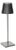 Zafferano Poldina Pro Rechargeable Lamp in Antique Nickel For Sale