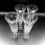 Vintage Champagne Flutes by Cristal Sevres, 1980s, Set of 4 For Sale - Image 10 of 13