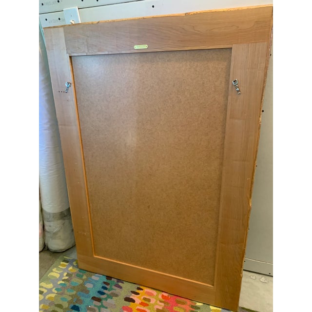 1980s McGuire Gold & Bamboo Mirror For Sale - Image 5 of 12