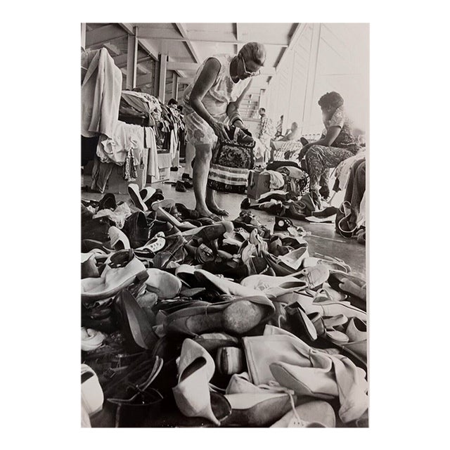 1972 Shoe Sale Photograph by Bill Sanders For Sale