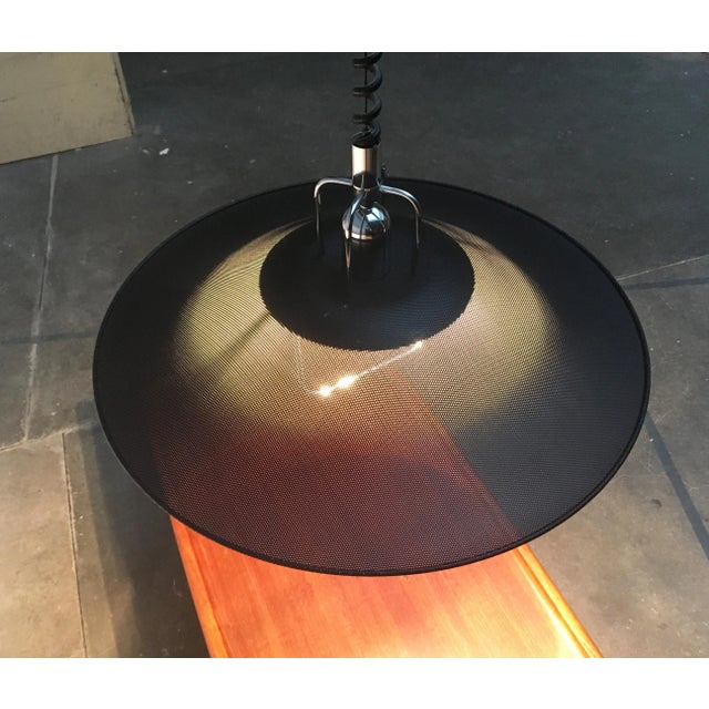 1980s Vintage German Postmodern Metal Pendant Lamp from Cosack For Sale - Image 5 of 18