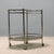 Goldenrod Vintage Kitchen Trolley in Metal and Glass, 1970s For Sale - Image 8 of 9