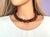 Metal Rare Red Rutilated Quartz Necklace, With Sterling Silver Red Quartz Clasp For Sale - Image 7 of 11