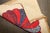 mini size one of a kind american hooked rug dated 1970