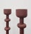 Sculpture Materials Vintage Candleholders, Italy, 1990s, Set of 2 For Sale - Image 7 of 8