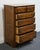 Late 20th Century Late 20th Century Ethan Allen Country Manor Collection Country French 34" Chest of Drawers Baguette Finish For Sale - Image 5 of 11