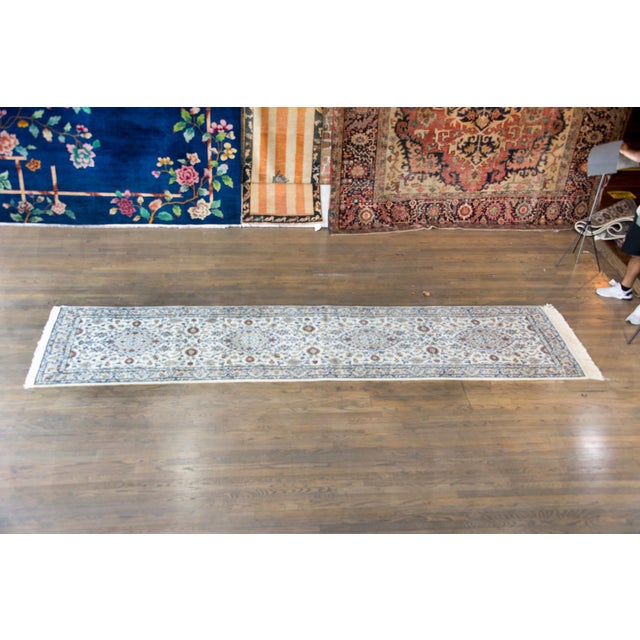Mid-20th Century Persian Kashan Runner For Sale - Image 4 of 14