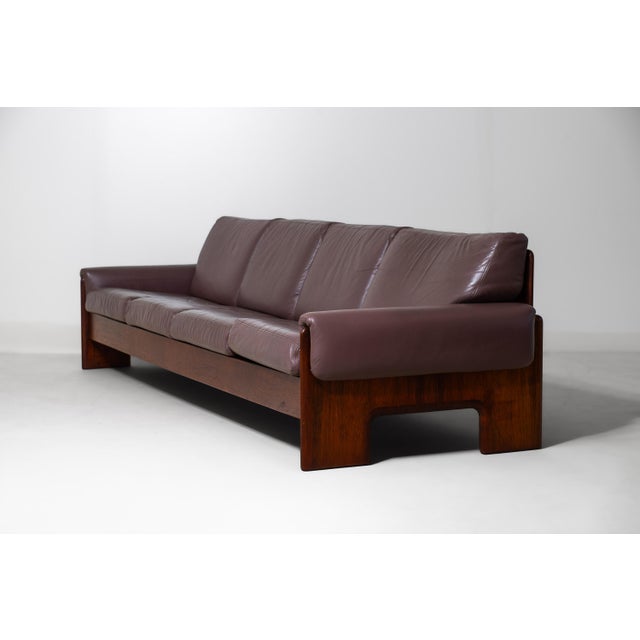 Vintage Loft Sofa in Leather, Italy, 1970s For Sale - Image 12 of 18