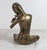 Vintage Solid Brass Thai Musician Snake Charmer Figurine For Sale - Image 4 of 10