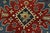 Textile Kazak Rug 3’11” X 5’11” Blue Wool Tribal Hand-Knotted Oriental Carpet For Sale - Image 7 of 12