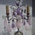 French 19th Century Opulent French Louis XV Huge Natural Rose Quartz, Amethyst and Clear Quartz Rock Crystal Girandole, Table Lamp For Sale - Image 3 of 18