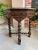 Antique French Octagon Sofa Table Carved Oak Barley Twist Louis XIII Renaissance For Sale - Image 4 of 12