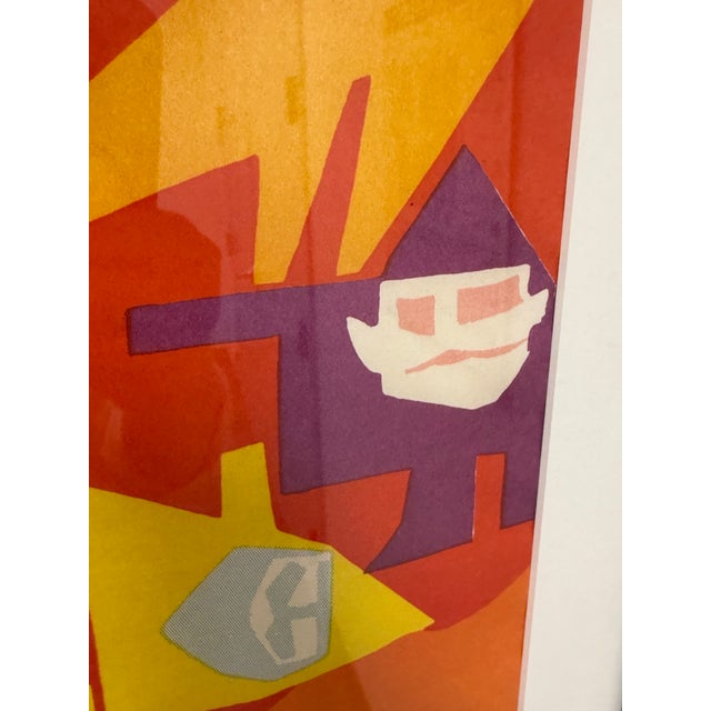 Orange Tadeusz Jodlowski Polish Cyrk "Circus" Lion Poster Print, Circa 1979 For Sale - Image 8 of 12