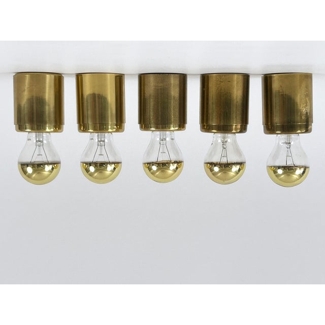 1960s SP 14 Ceiling Lamps by Gino Sarfatti for Arteluce, Italy, 1960s, Set of 5 For Sale - Image 5 of 18