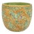 Early 20th Century Weller Clinton Art Pottery Green Glazed Squirrel & Acorn Planter Jardinière For Sale