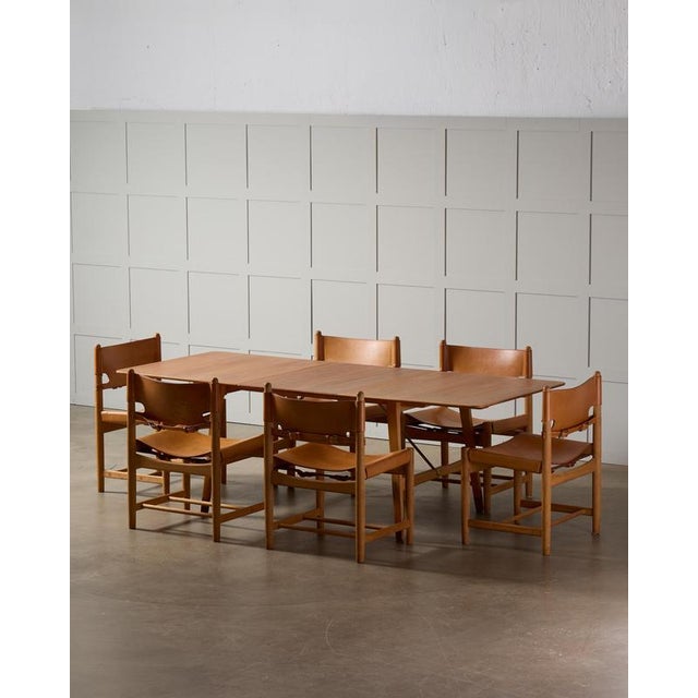 Dining Set by Børge Mogensen, 1960s, Set of 7 For Sale - Image 3 of 16