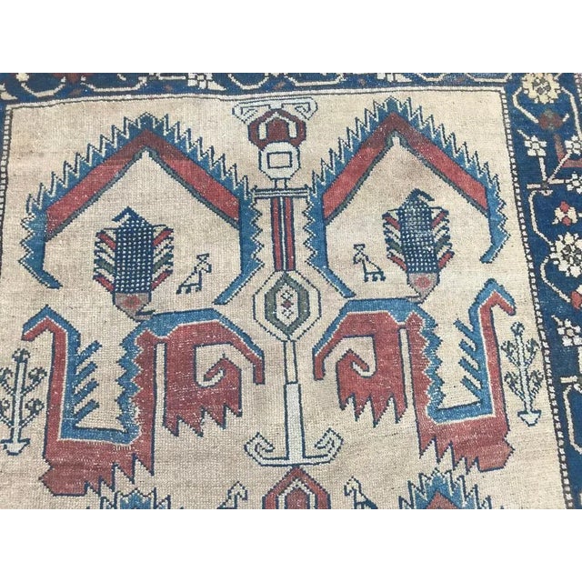 Antique Kurdish Rug For Sale - Image 6 of 18
