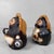 Black Vintage Japanese Ceramic Tanuki, 1960s, Set of 2 For Sale - Image 8 of 17