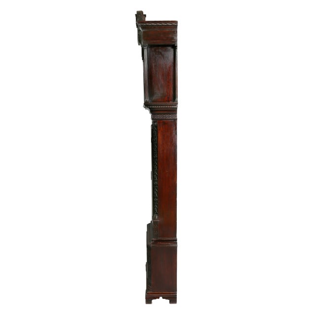 Wood George III Mahogany Longcase Clock by William Taylor of Whitehaven, Cumbria For Sale - Image 7 of 13
