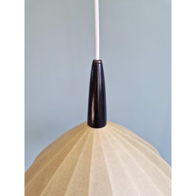 1960s Vintage Cocoon Pendant Light, 1960 For Sale - Image 5 of 18