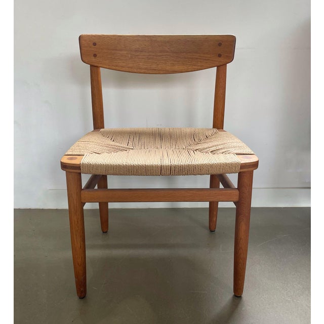 Wood Vintage Dining Chairs by Børge Mogensen for Karl Andersson & Sons, 1950s, Set of 4 For Sale - Image 7 of 16