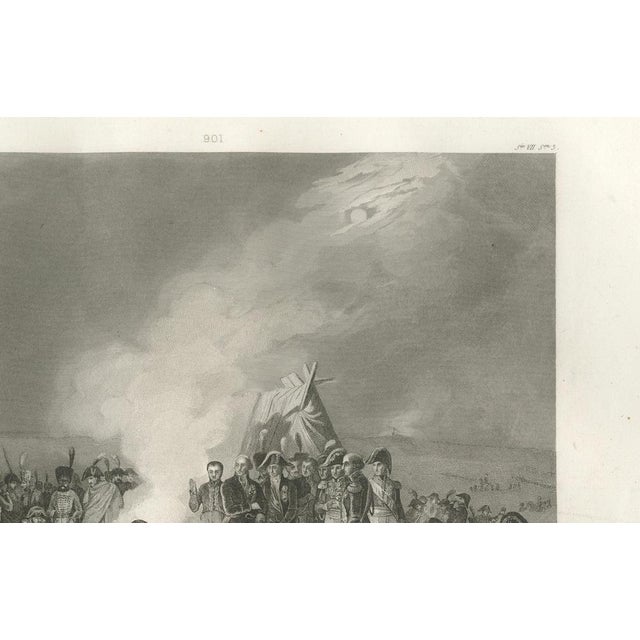 Black After Adolphe Roehn, Napoleon at the Bivouac of Wagram, Engraving, 1840 For Sale - Image 8 of 9