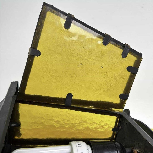 Brown Vintage Outdoor Lantern For Sale - Image 8 of 11