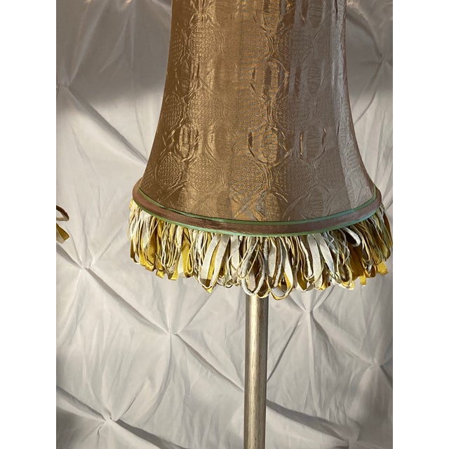 Metal Gorgeous 2006 Luxurious Lamp Set - a Pair For Sale - Image 7 of 11