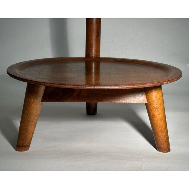 Edmund Jorgensen Danish Modern Drinks Table by Edmund Jorgensen, 1950's For Sale - Image 4 of 12