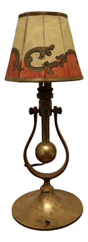 Brass Gimbal Ships Lamp, 1890s