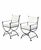Elevate your outdoor living space with this sophisticated three-piece seating set, expertly crafted in Turkey. This...