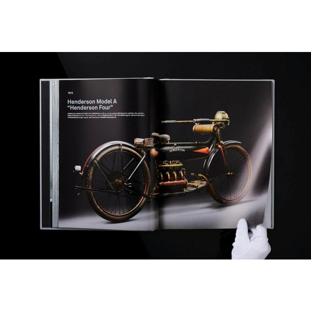 TASCHEN Books, "Ultimate Collector Motorcycles" Collector's Edition, limited, aluminum print cover tipped into a leatherette-bound spine For Sale - Image 6 of 7