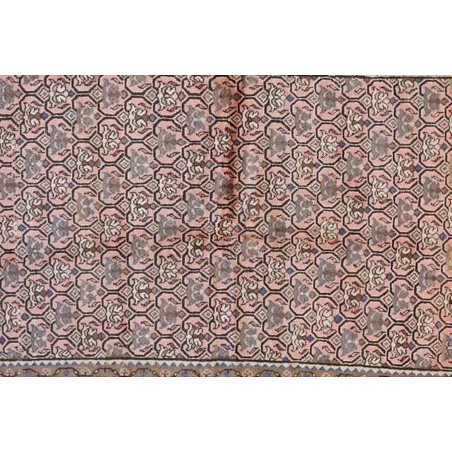 1960s Vintage Persian Hamadan Rug For Sale - Image 4 of 9