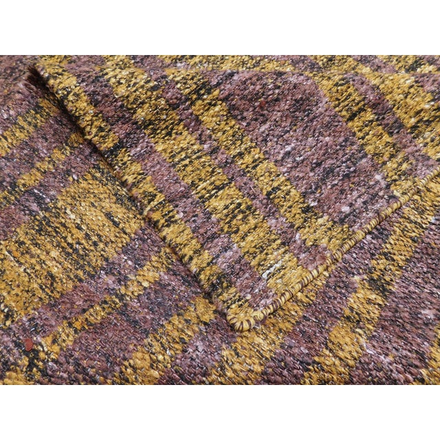 Modern Flat Weave Rug - 8' X 10'5" For Sale - Image 15 of 16