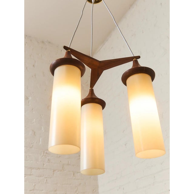 Vintage Danish Modern Mobil Hanging Lamp For Sale In Los Angeles - Image 6 of 12