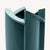Windmill Turquoise Porcelain Vases by Jan Van Der Vaart for Rosenthal, Set of 2, 1988, Set of 2 For Sale - Image 10 of 15