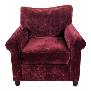 Modern Cisco Upholstered Armchair For Sale
