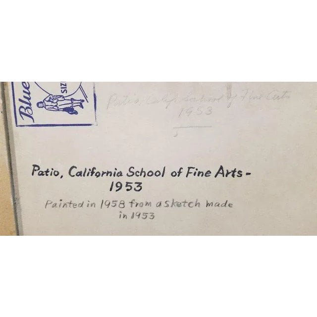 California School of Fine Art Painting by William Norris Dakin For Sale In San Francisco - Image 6 of 7