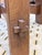 Wood Late 20th Century Stickley Mission Oak Leather Top Round Table For Sale - Image 7 of 10