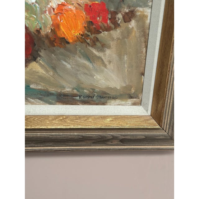 Karl Gustav Strandberg, Still Life with Kettle, 1960s, Oil Painting on Canvas, Framed For Sale - Image 13 of 18